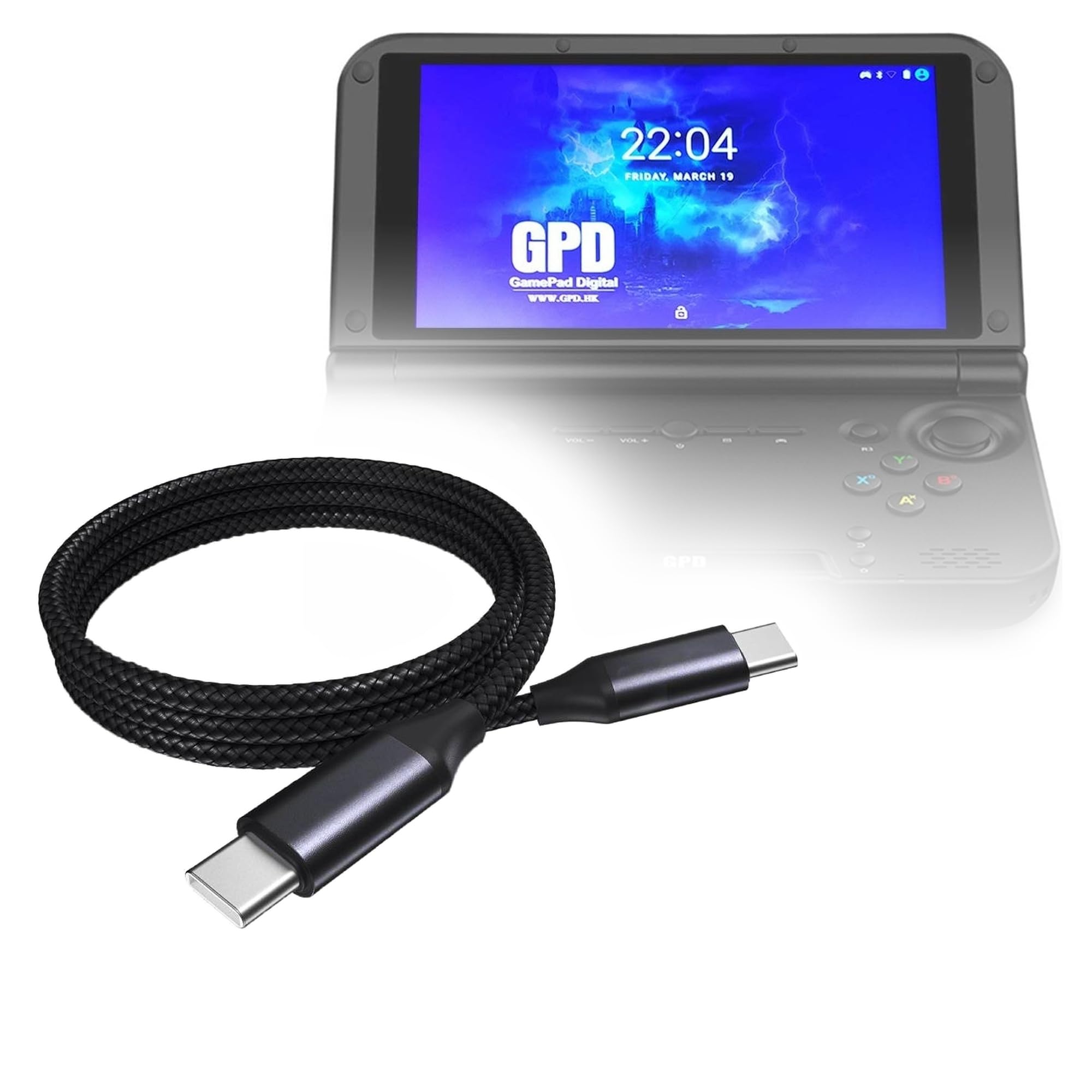 Amazon.com: BoxWave Cable Compatible with GPD XD Plus - DirectSync