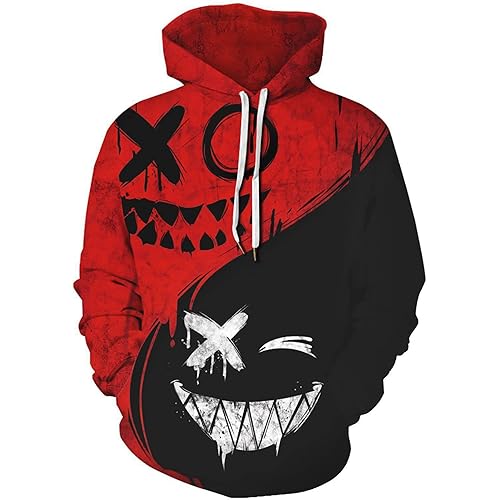 Keasmto 3D Ramen Chicken Noodle Soup Hoodie Beef Sweatshirt For Men Women Cotton Cute