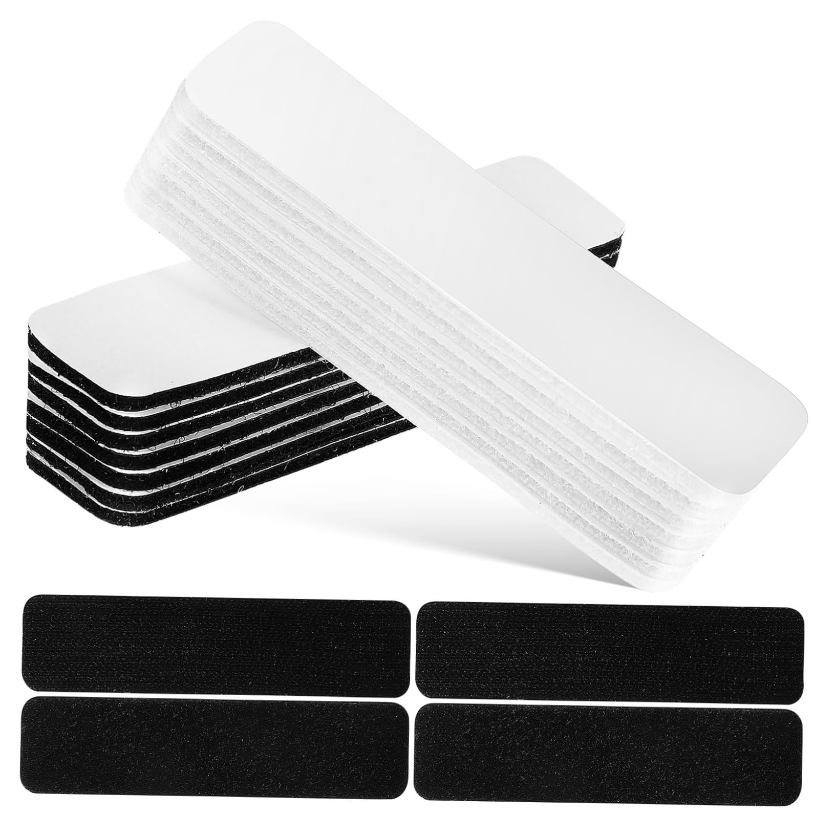 Angoily Tiras Para Colgar En La Pared Cinta Autoadhesiva Lazo Extraíble Sin Clavos Para Colgar Cuadros Sujetar Daños Gancho Para Manualidades Cinta Azul Para 48 piezas x 4