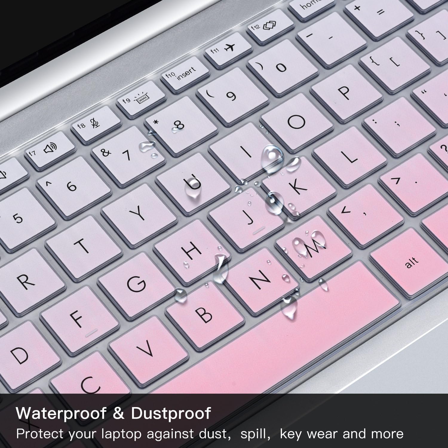 I-Tensodo Housse Clavier TPU HP EliteBook 830 835 840 845 1040 G9 G10 2022-2023 14" - Protection Anti-Poussière