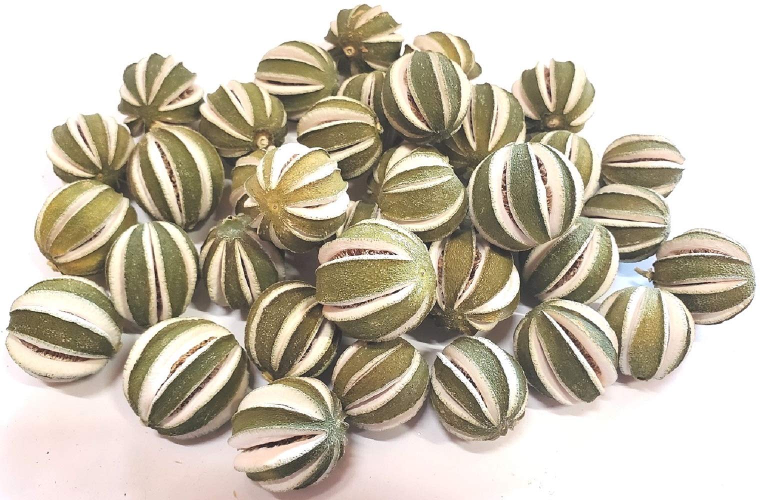 Little Valley Large 1 LB. Bag of Dried Split Whole Limes - Perfect for Potpourri, Crafts, Table Scatters - Not for Human Consumption