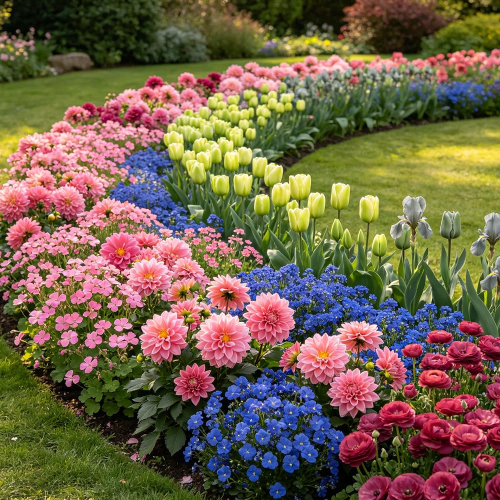 FioriRizoma multicolore - copertura terreno d'appartamento esotiche giardino giardino 15Bulbi
