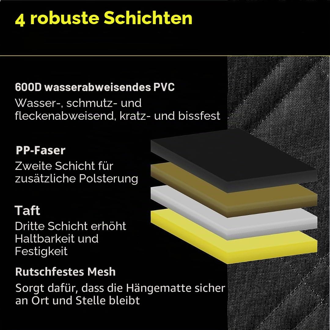 Meadowlark XL Hundesitzbezüge, einzigartiges Design, vollständiger Autoschutz, Türen, Kopfstützen und Rücksitz, extra strapazierfähige Seitenklappe mit Reißverschluss, wasserdichter Hängematte,