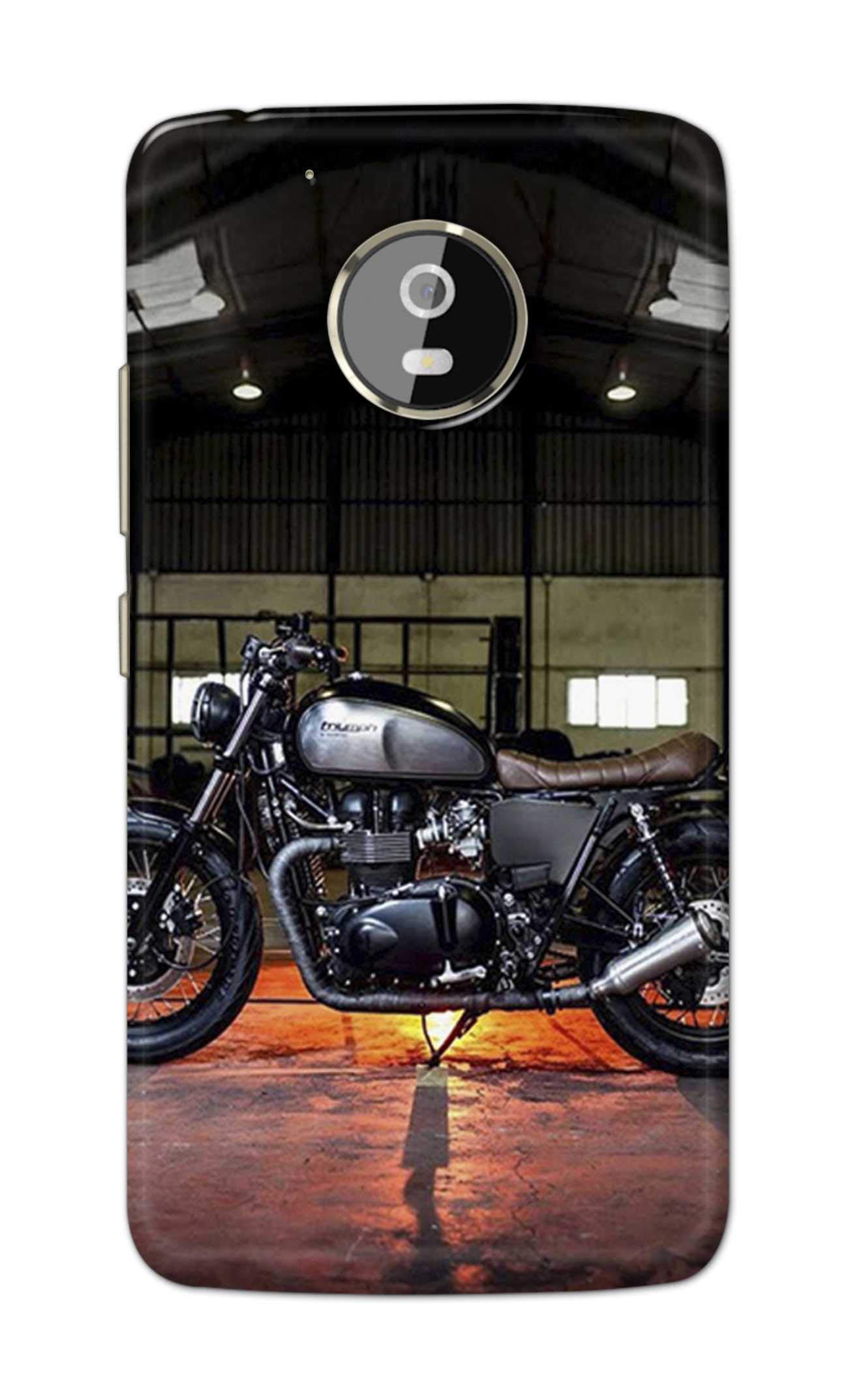 NalamiCases Stylished Mens Racing Bike Printed Designer Hard Back Case Cover for Motorola Moto G5 Plus (5.2"), XT1684, XT1685, XT1687 -(PN) DNL2012