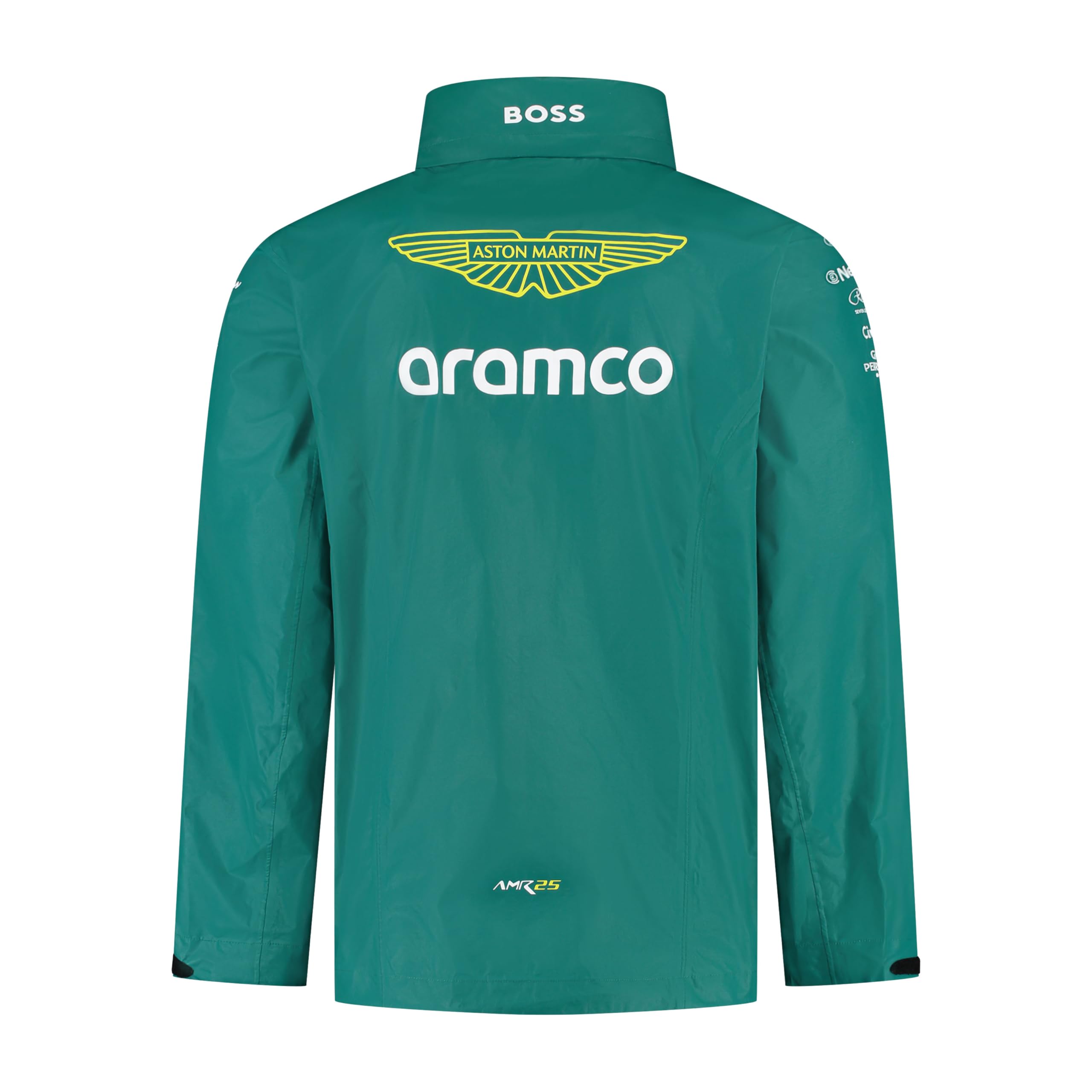 Aston Martin F1 2025 Chaqueta Impermeable del Equipo