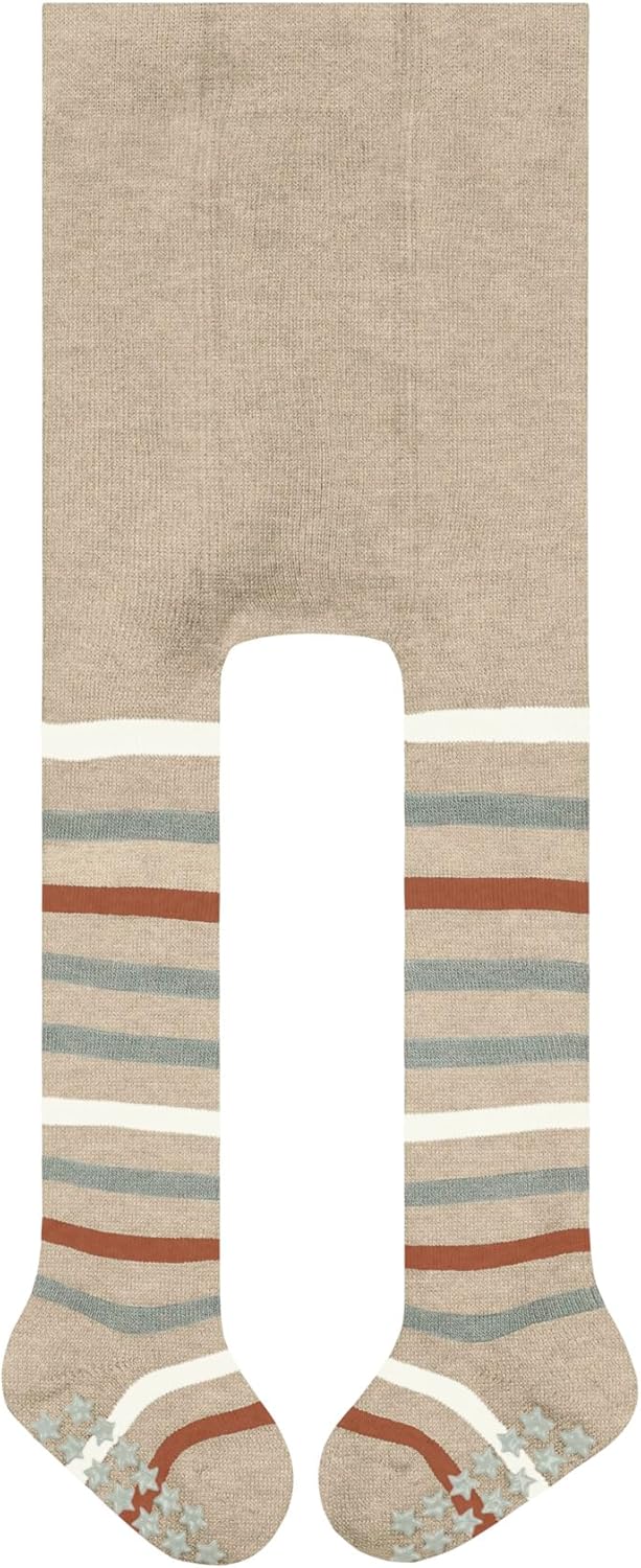 FALKE Multi Stripe B Ti Cotton Studs on Sole Unisex-Baby Tights (1-Pack)
