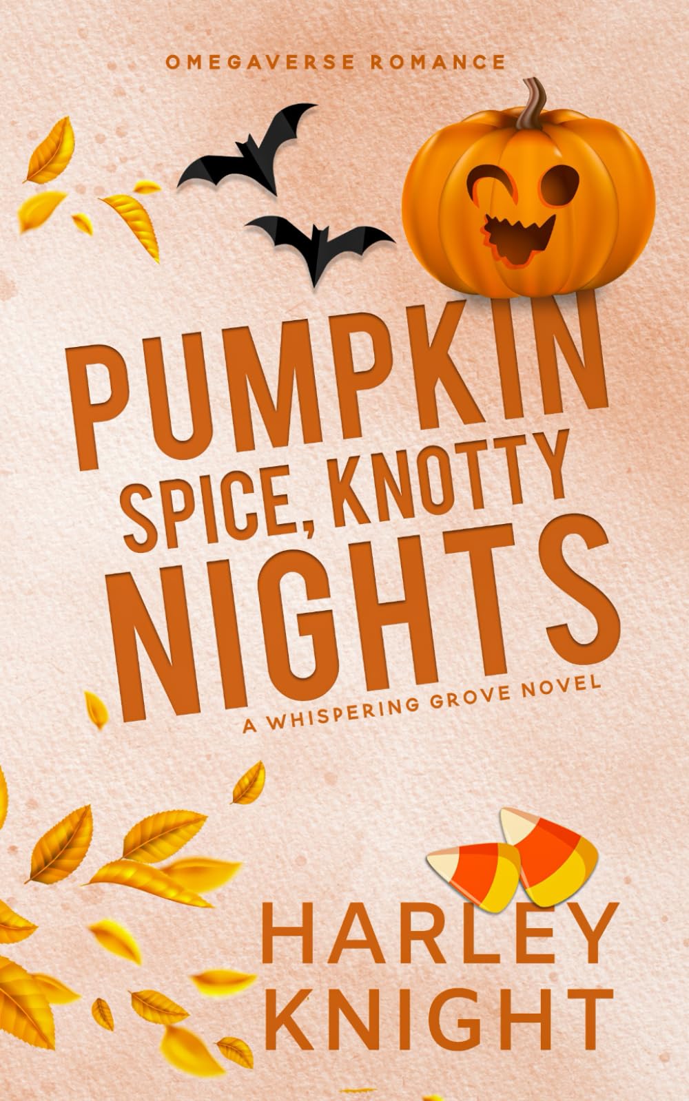 Pumpkin Spice, Knotty Nights: A Cozy Omegaverse Romance (Whispering Grove)