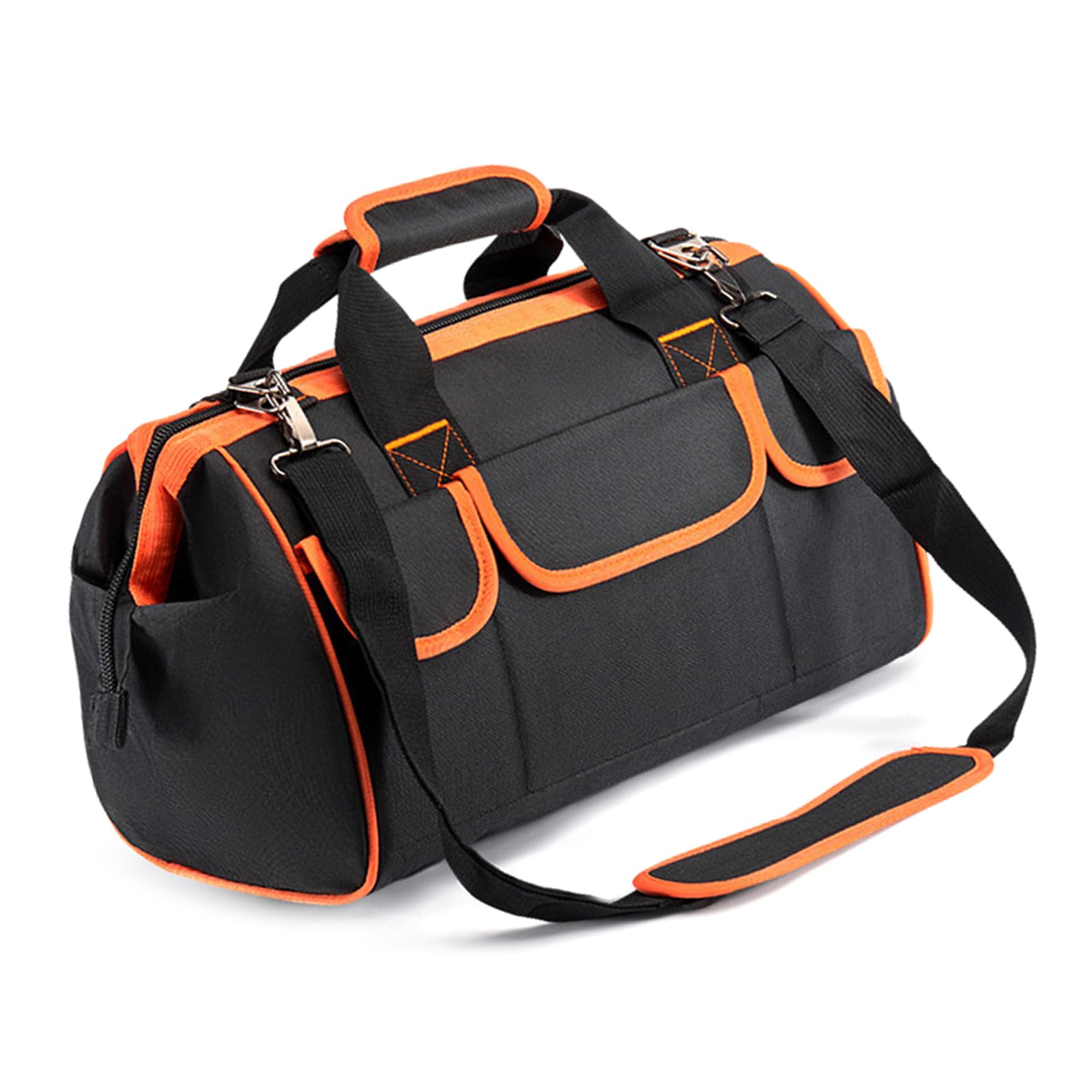 Fromceo Large Capacity Handbag Power Tools Storage Wide Mouth Multifunction Electrician Tool Pouches