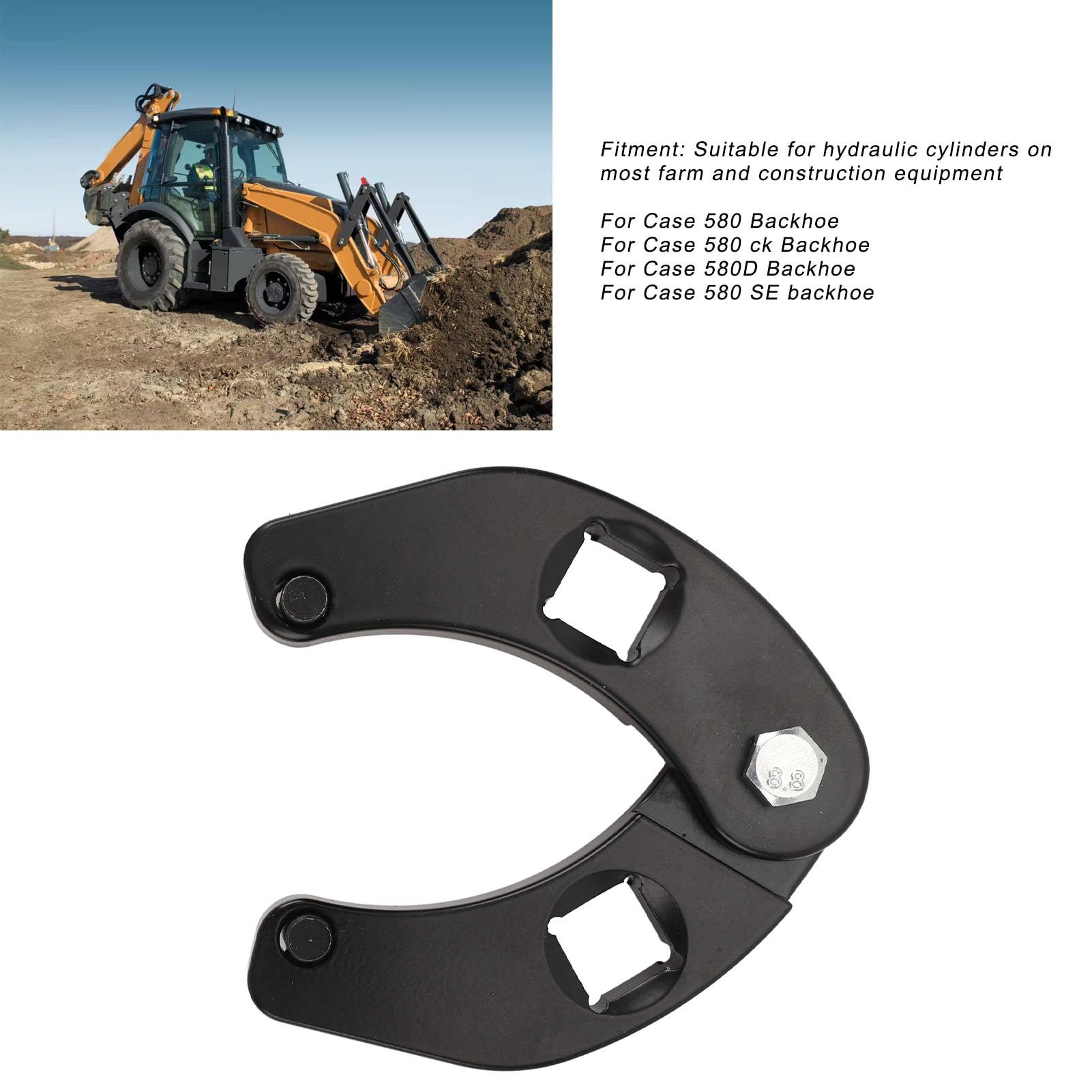 Uniwersalny klucz do cylindrów hydraulicznych Regulowany klucz do nakrętek 1266 Stalowy klucz do cylindrów hydraulicznych do większości sprzętu rolniczego i budowlanego