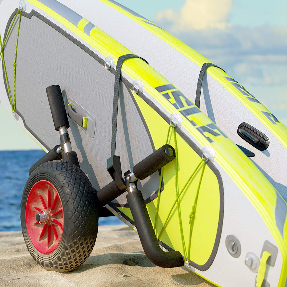 Carro de Transporte Oskar para Sup Stand up Paddle Carro de Transporte para Kayak Aluminio
