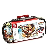 Vista 1 de Game Traveler Donkey Kong Nintendo Switch Case - Switch OLED Case for Switch OLED & Original Switch, Adjustable Viewing Stand & Bonus Game Cases