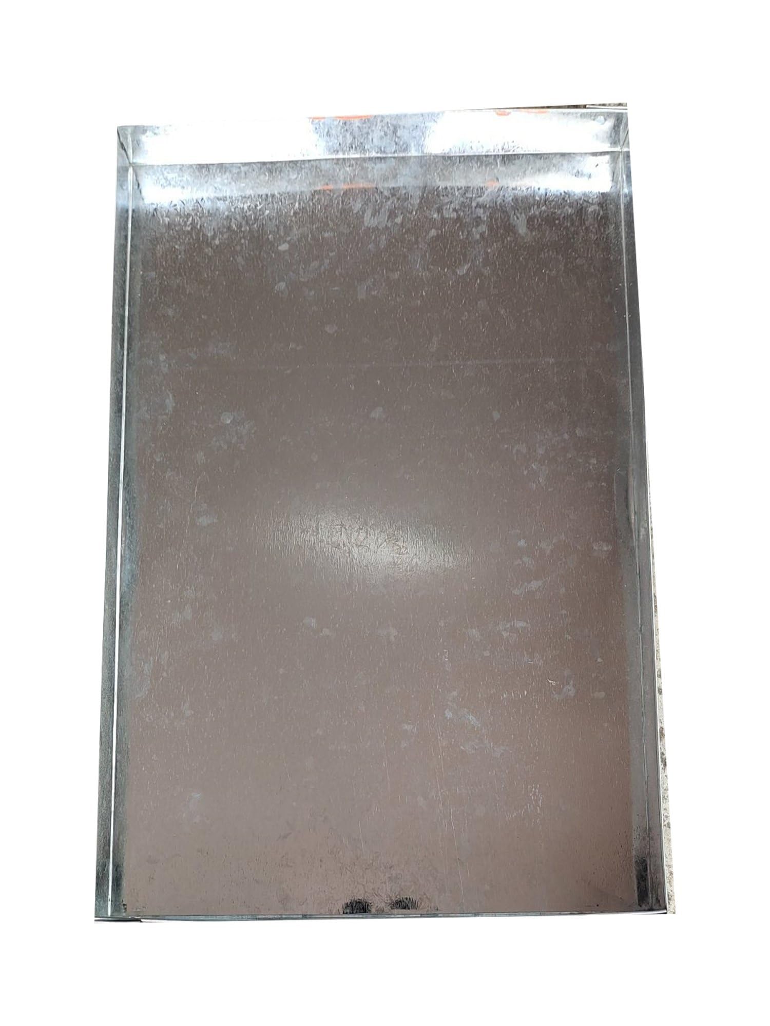 A Z Collection Silver Large Size Iron Tray 22x15 inches Multipurpose Iron Tray Heavy Weight (Silver 1 pcs)-image-28