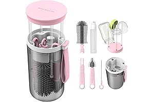 Baby Travel Bottle Cleaner - Keep Your Baby Bottles Spotless On-the-Go