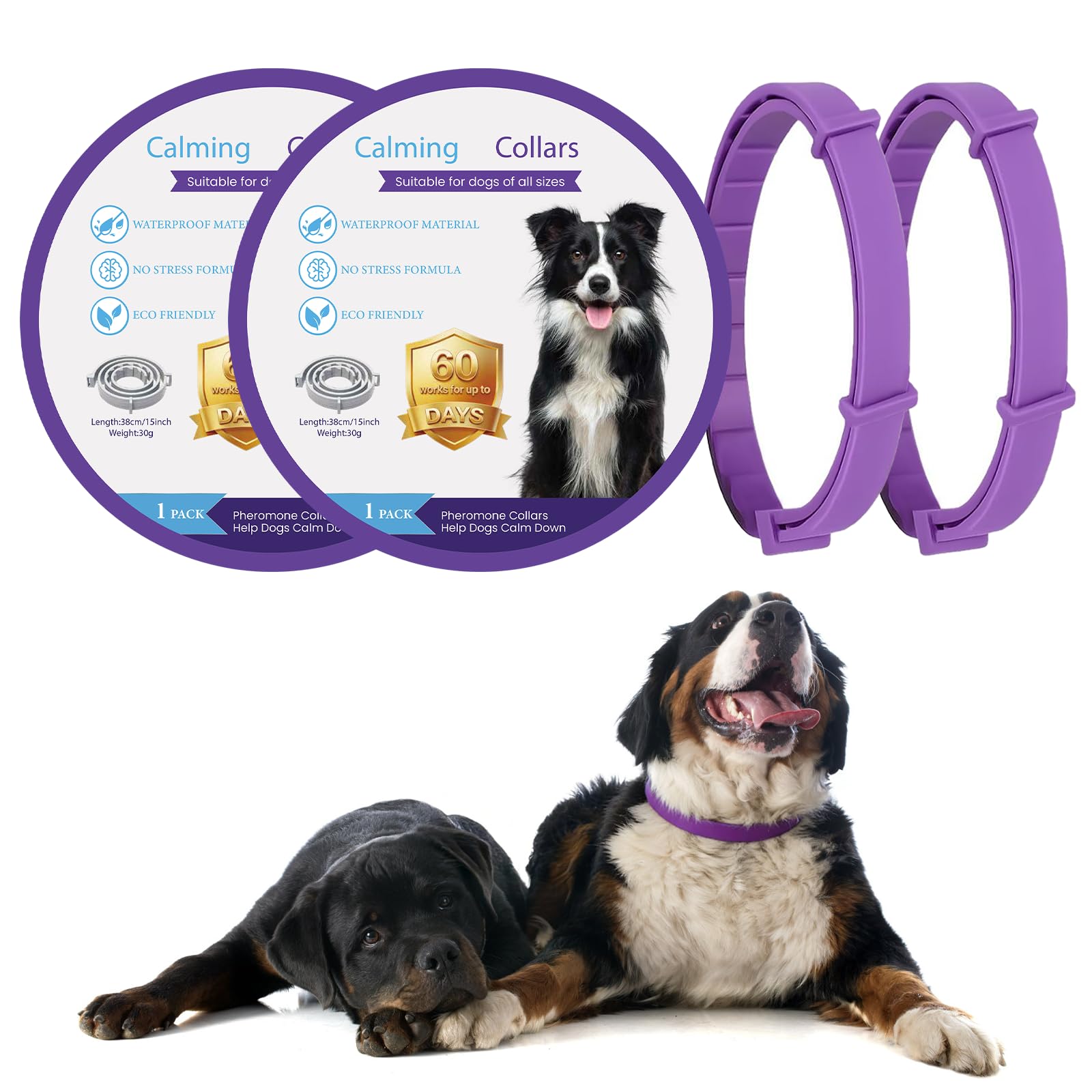 Collier apaisant pour chiens solution naturelle pour stopper les aboiements