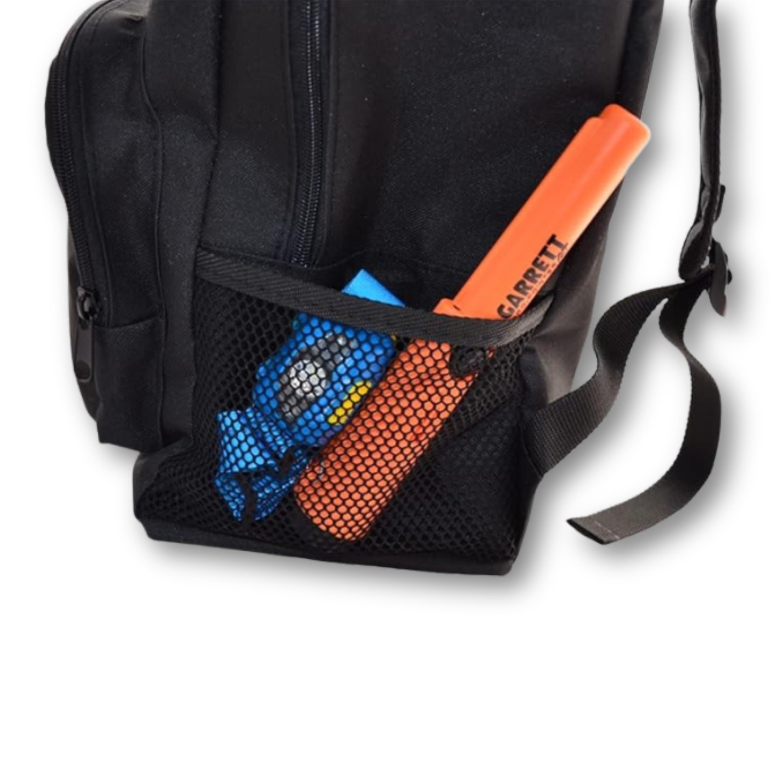 HD Rucksack für Metalldetektor und Zubehör - mit Schaufelhalterung