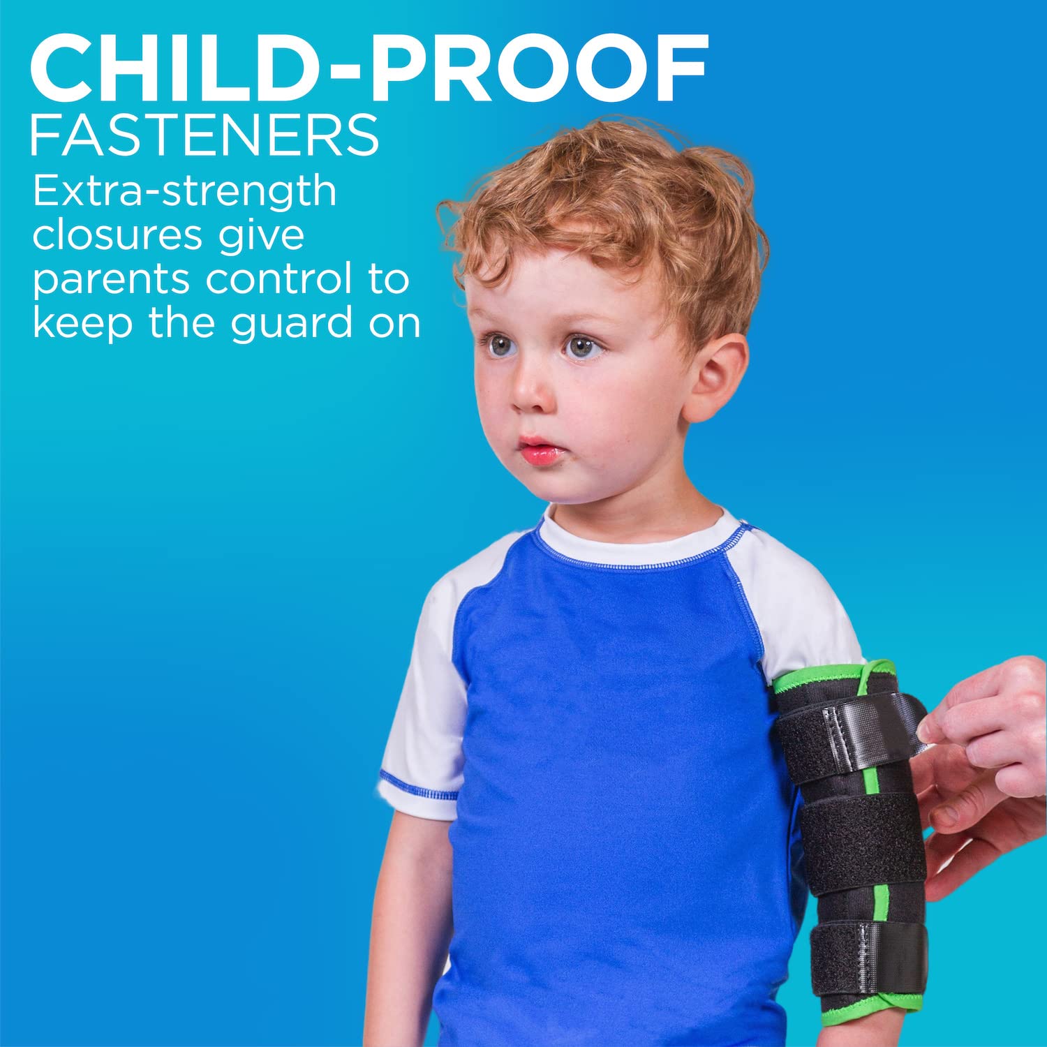 BraceAbility Thumb Sucking Guard Pediatric Elbow Immobilizer Brace