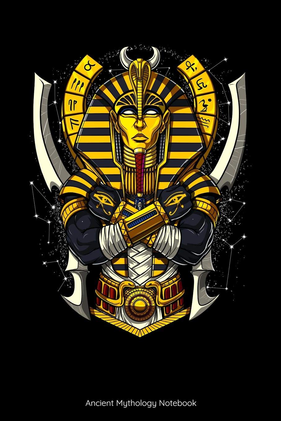 Ancient Mythology Notebook: Egyptian Pharaoh Tutankhamun Notebook