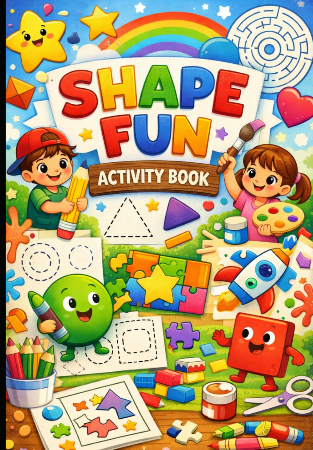 Shape Fun: Activity Book