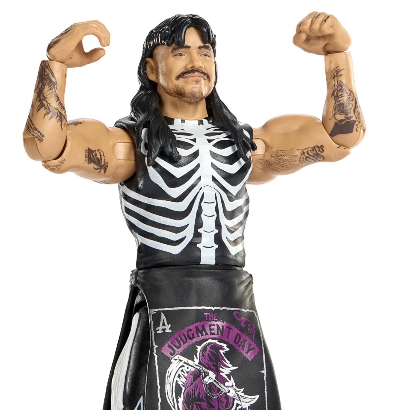 WWE "Dirty Dominik Mysterio Mattel Main Event Greatest Hits Series 2 Wrestling Figurka Toy Wrestler