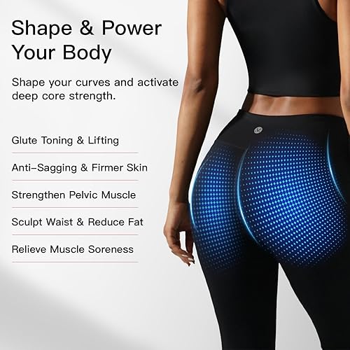 Miniatura 3 de MEGELIN Conjunto Leggings+ chaleco, para moldear la cadera y levantar músculos del suelo pélvico en casa o cuando hace ejercicio