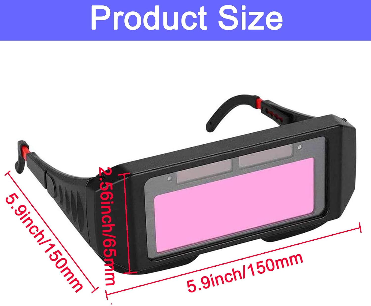 A Close-Up View of Welding Goggles