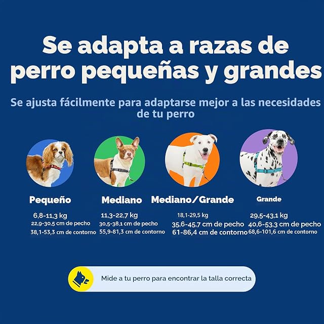 Foto 8 de 8 de PetSafe Easy Walk - Arnés de Lujo para Perro, sin tirones, Entrenamiento con Correa y arnés, Evita…
