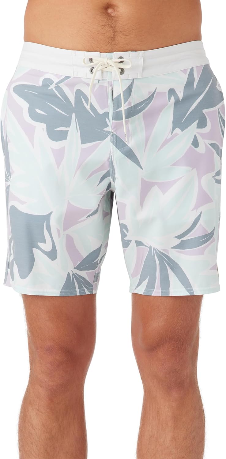 O'Neill OG Print Cruzer 18" Boardshorts in Seafoam