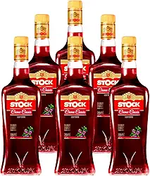 Licor Creme de Cassis Stock 720ml 6 Unidades