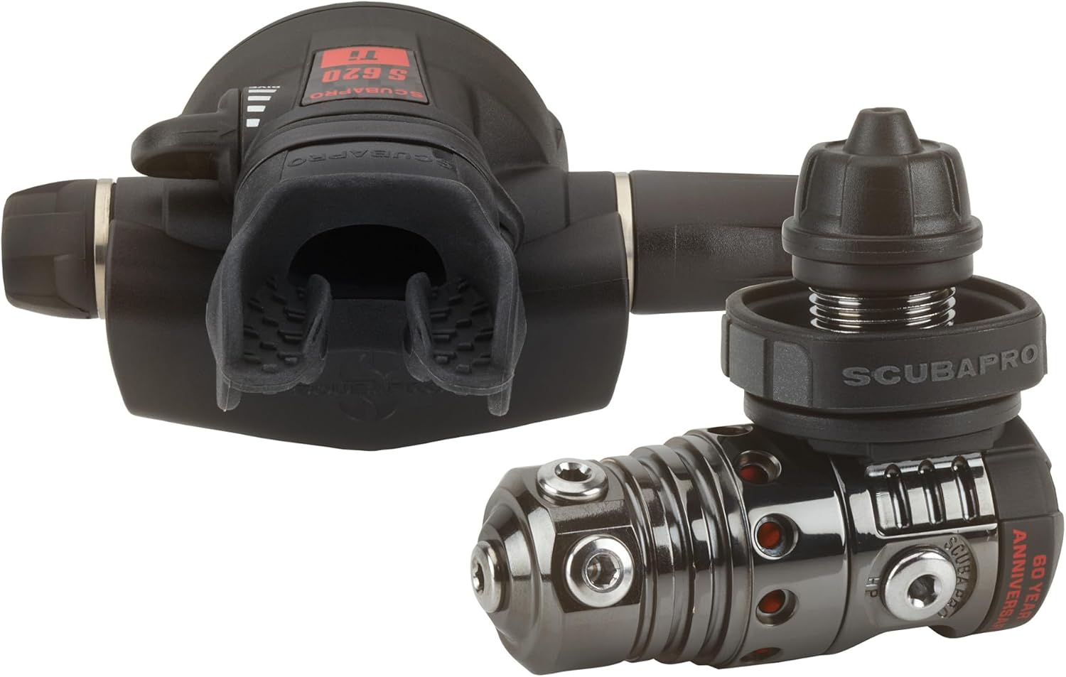 SCUBAPRO MK25 EVO DIN 300/S620 Ti Diving Regulator System, 60th Anniversary