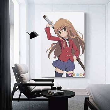 Amazon.co.jp: 絵画 とらドラ 逢坂大河 ポスター アートパネル