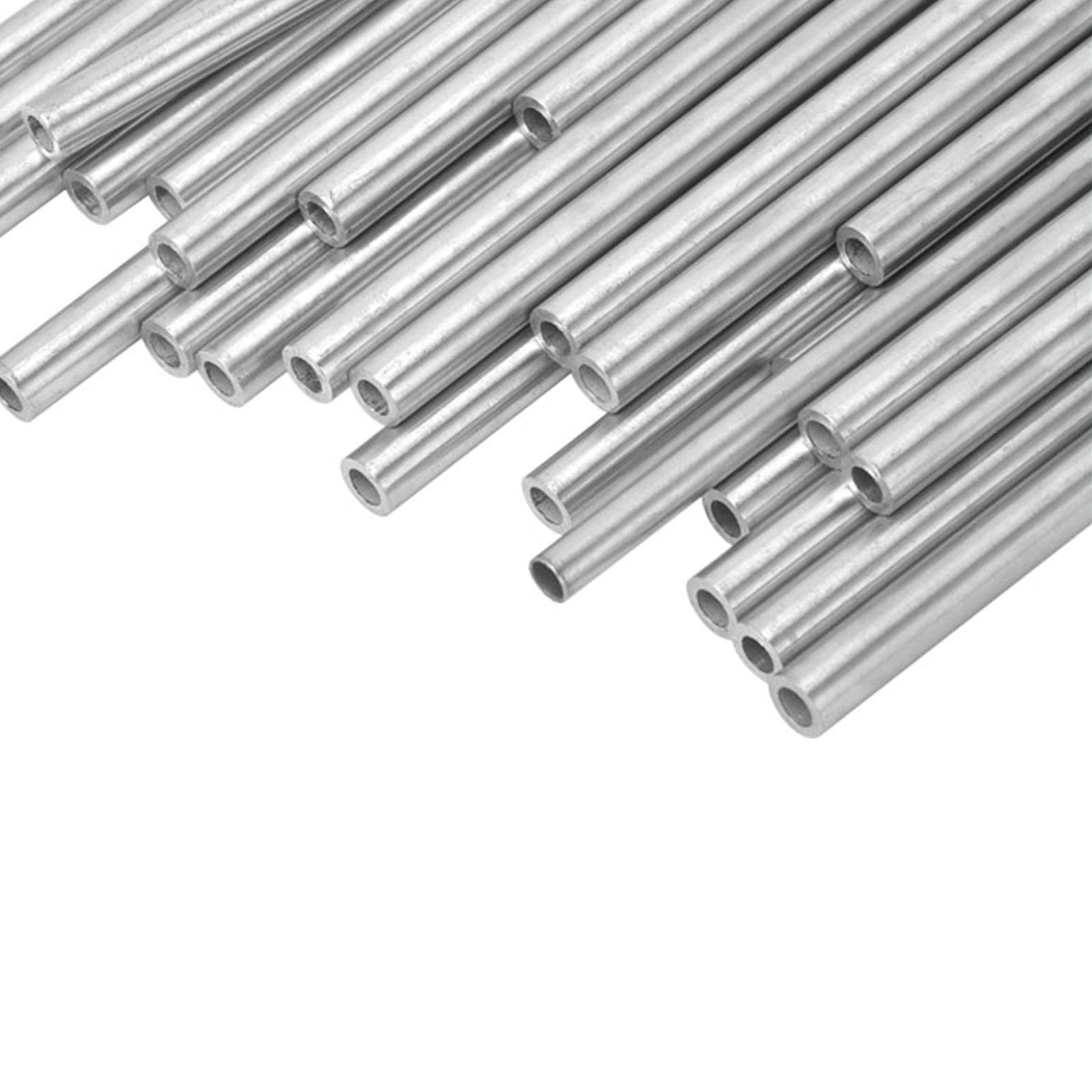 Cryseu 2X0.4mm Stainless Steel Round Steel Pipe, 1 Piece,Outer Diameter 2Mm, Length 500Mm, Stainless Steel Round Tubing(2X0.4mm)