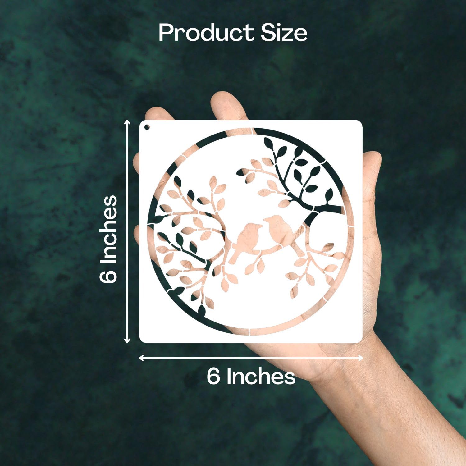 16 FEUILLES DE Pochoirs D'oiseaux Pour Peindre Des Modèles De Dessin