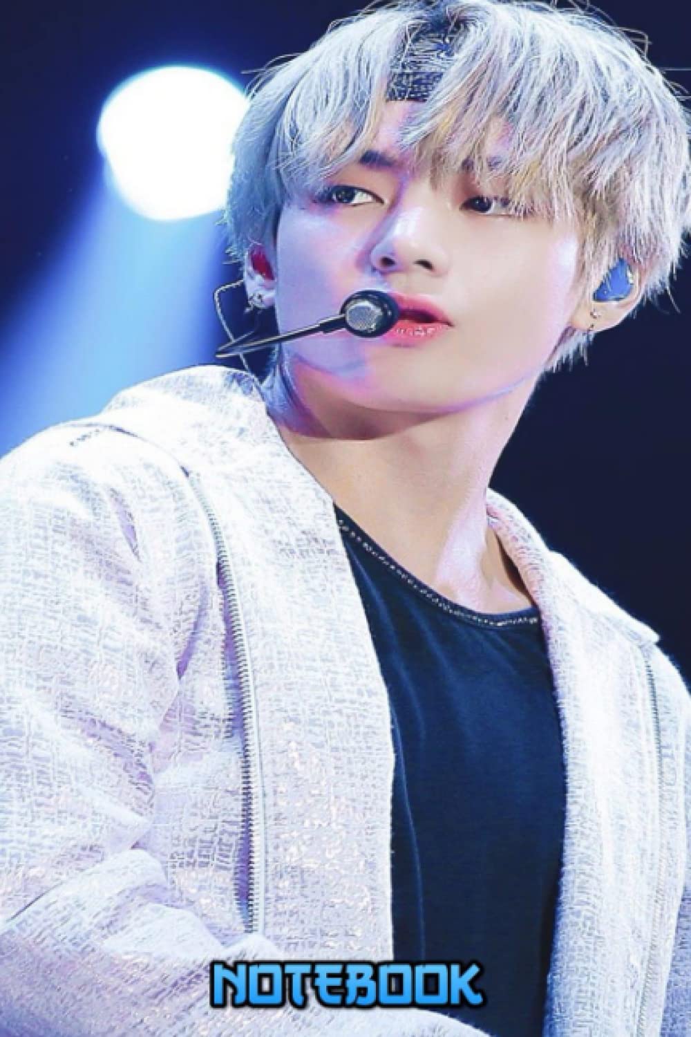 Notebook : Kim Tae-hyung Notebook College Rule Lined Writing your Ideas and Notes, Thankgiving Notebook Gift #419