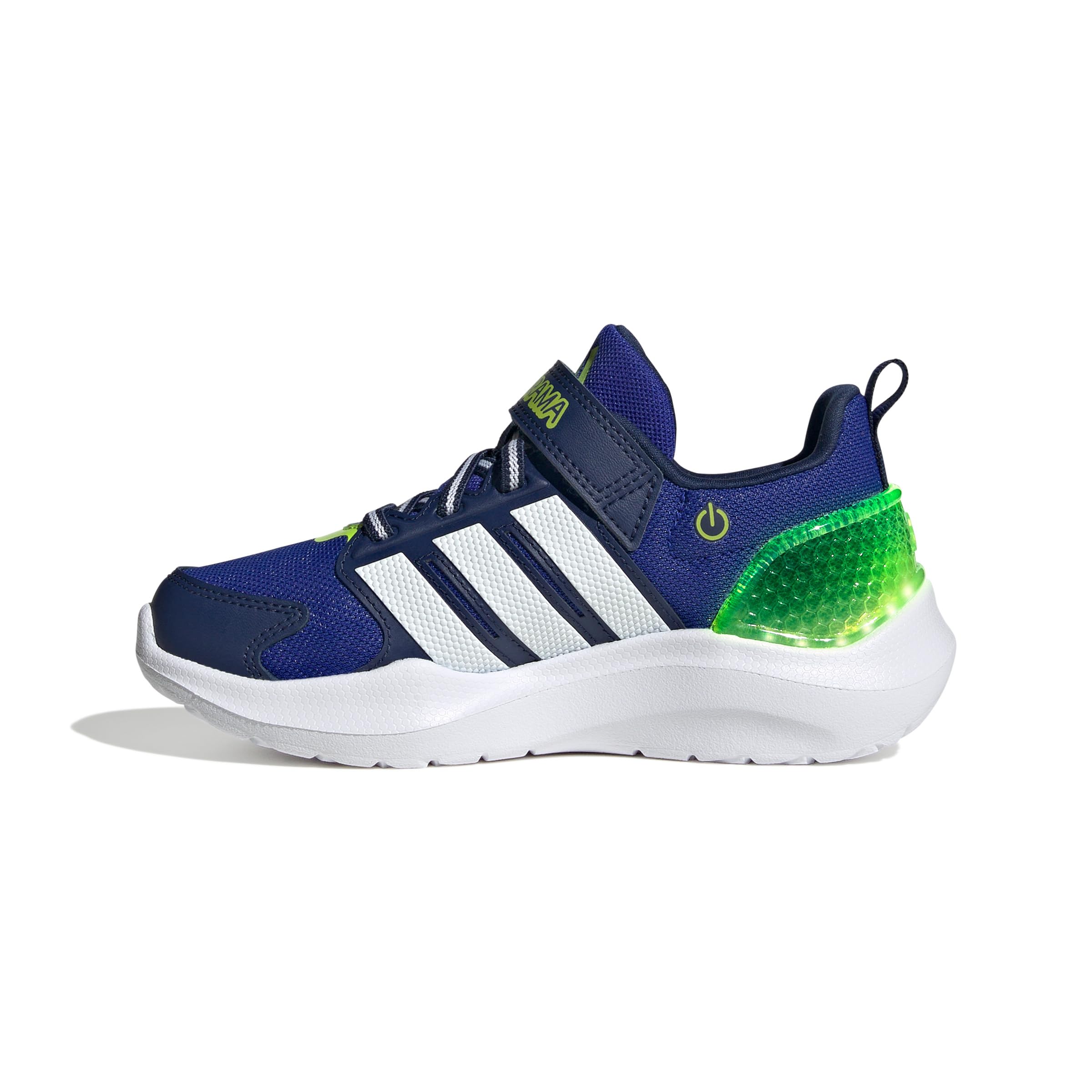 Adidas Boys Lightorama Light Up Shoes Childrens - Lucid Blue - C13 (31.5)