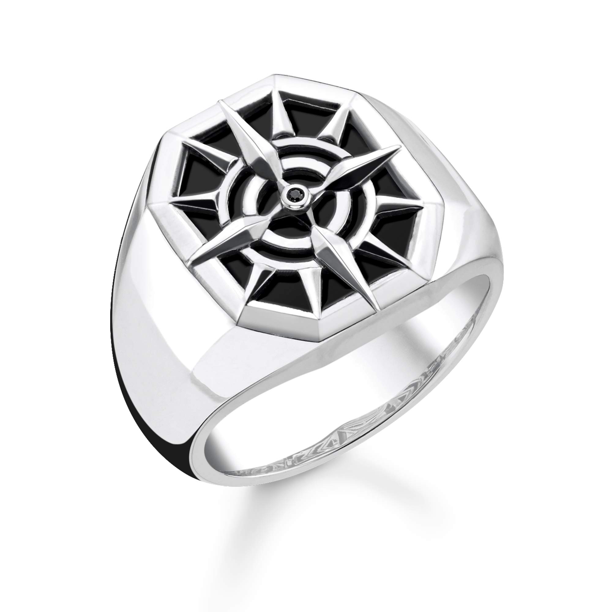 Thomas Sabo Unisex-Ring Kompass 925 Sterlingsilber TR2274-641-11-52