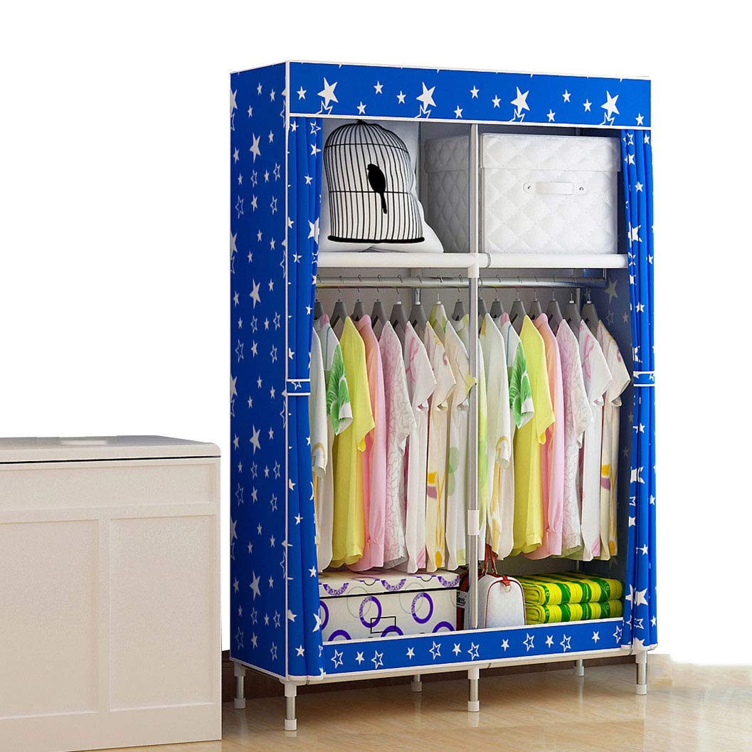 Armoire en tissu extra solide avec structure premium en acier