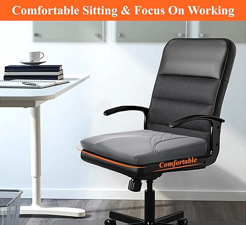 Miniatura 3 de kingphenix Cojín de asiento de automóvil de alta calidad, cojín de espuma viscoelástica para mejorar la vista de conducción, alivio del dolor de