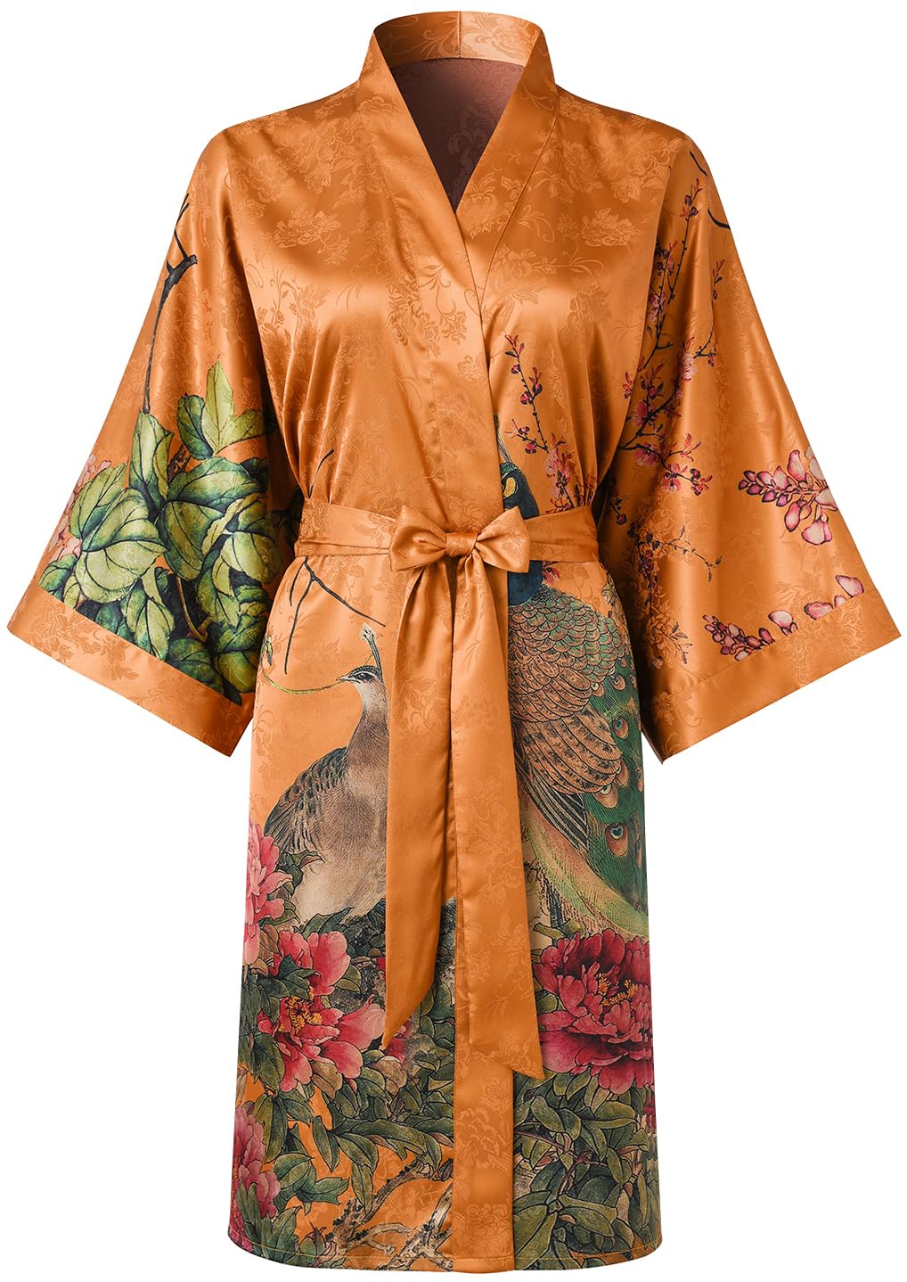 Kimono Dames - Satijn, Luxe Badjas, Comfortabel – Van Halen Mode