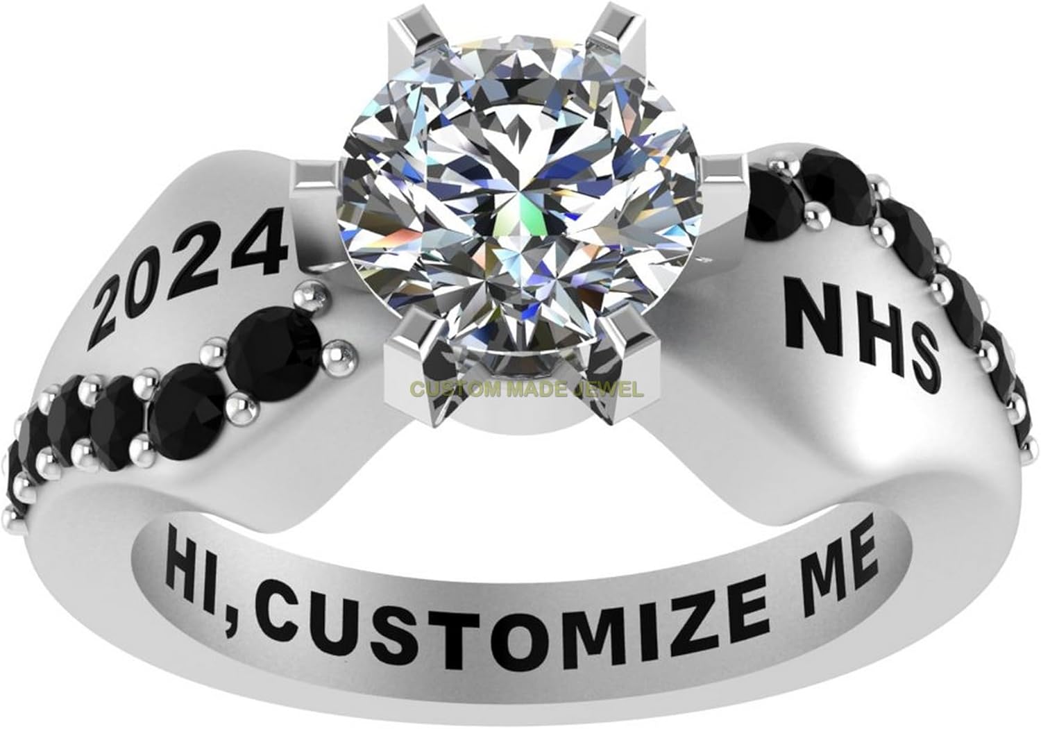 Custom Class Ring for High School College University
