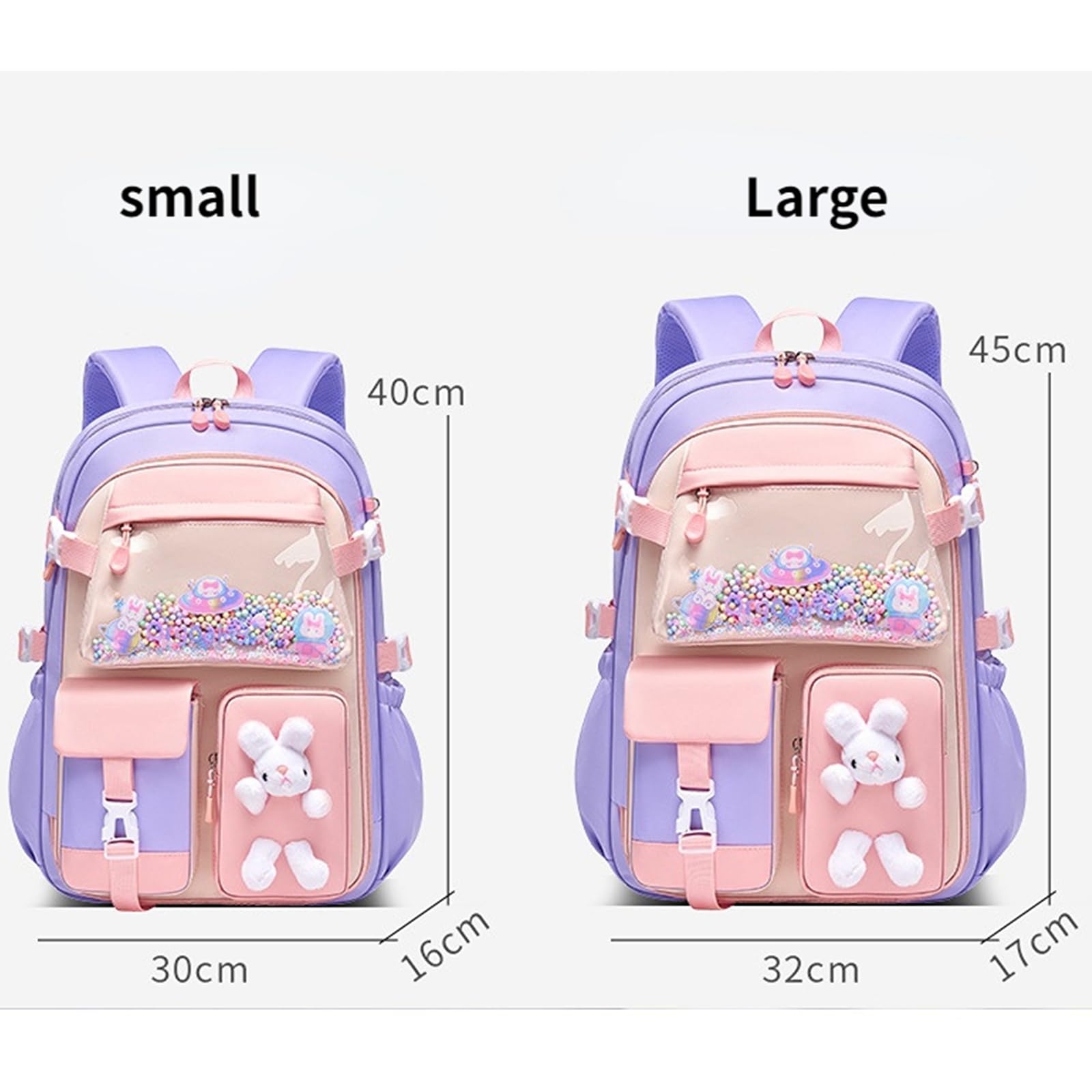 NOGRAX Cartable Sac D'école Primaire Sac D'école Fille Sac À Dos Léger Pour Enfants Sac À Dos Sac À Dos Grande Capacité