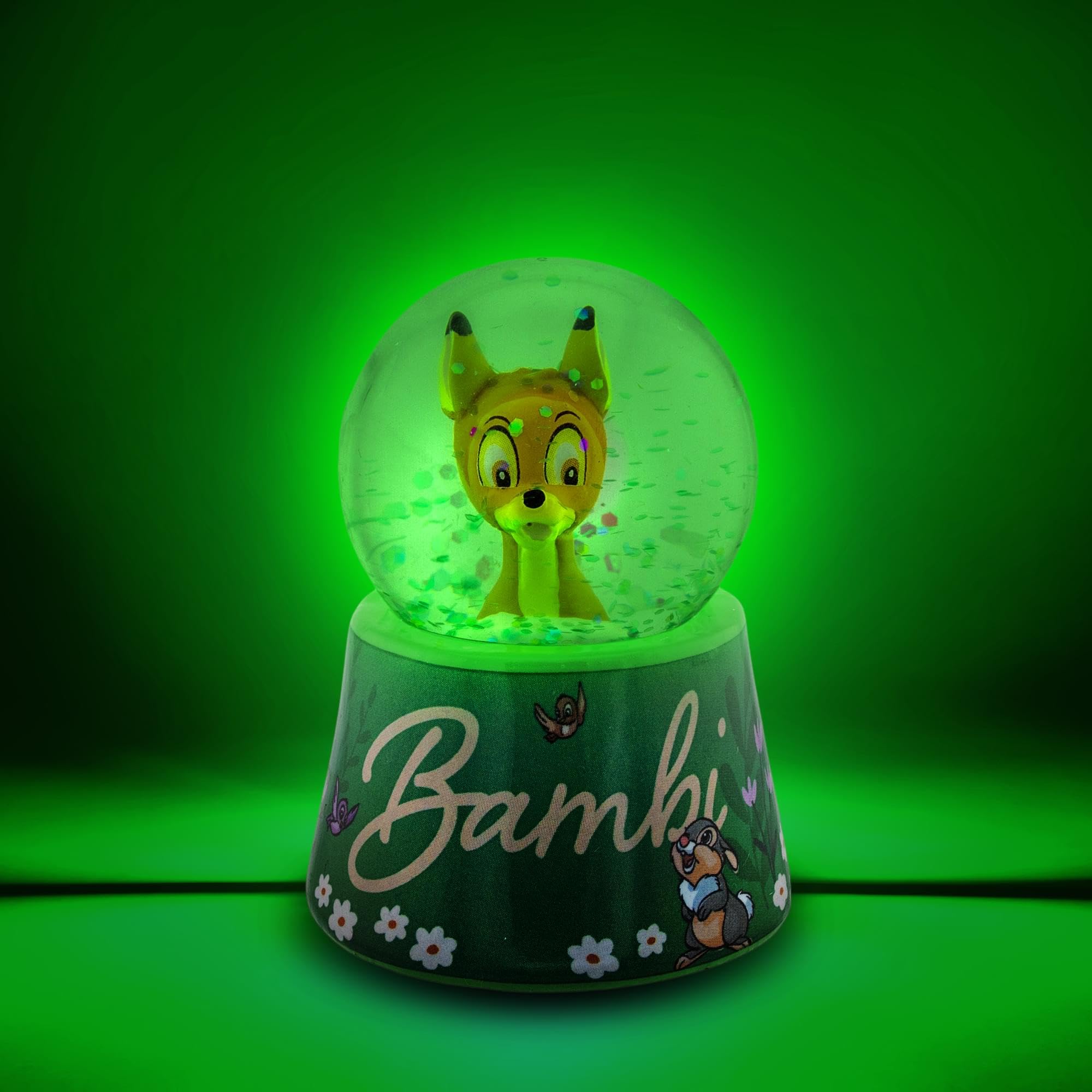 Disney★bambi★スノードーム Amazon.com: Disney Bambi and Thumper Pretty Flower Mini Light-Up