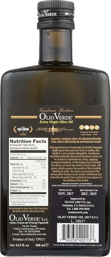 Olio Verde Aceite de Oliva Extra Virgen 500 ml miniatura 2