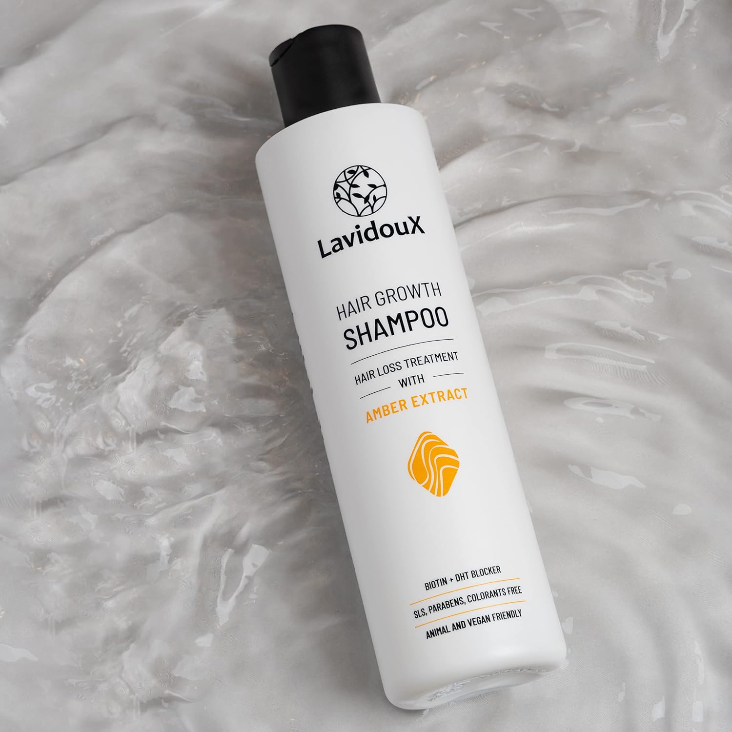 Hair Growth Shampoo with Jojoba Oil & Amber Extract by Lavidoux