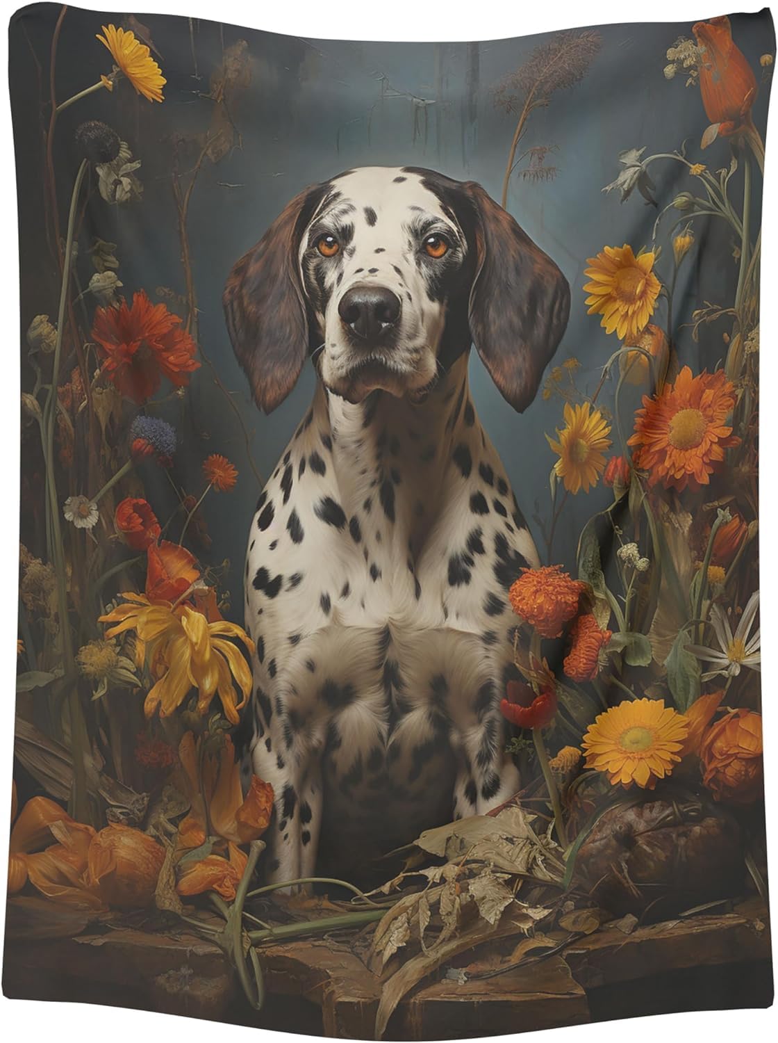 Blanket English Pointer Dog Cover Flannel Throws Decorative Soft Blanket Cosy Flannel Blanket For Settee Couch Bedroom 125x150cm