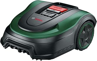 Bosch Robotic Lawnmower Indego S+ 500 (with 18V battery and App Function, docking station included, cutting width 19 cm, for lawns of up to 500 m², in carton packaging)