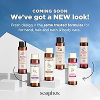 Vista 5 de Soapbox Argan Shampoo & Conditioner Set, Volumizing, Vegan, Color Safe, Harsh Sulfate & Silicone Free, 16oz each (Pack of 2)