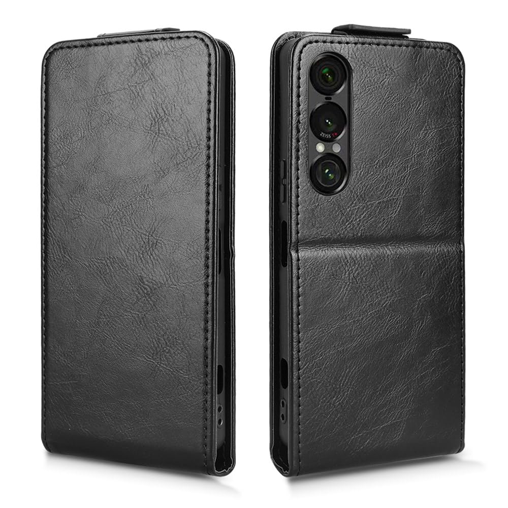 Sony Xperia 1 ブラック本体　カバー付き Xperia（エクスペリア）Xperia 1 Style Cover Touch SCTI30