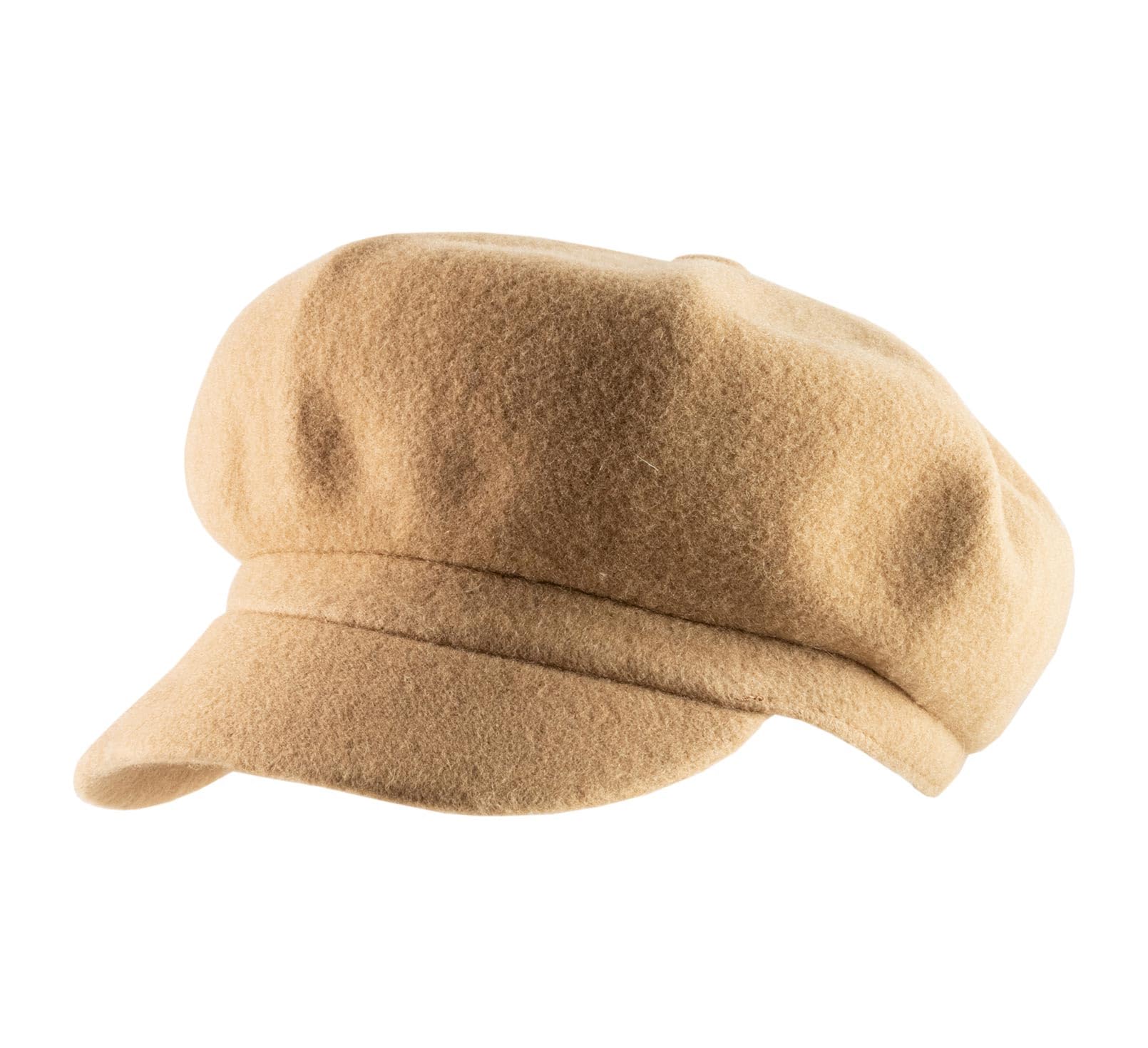 Kangol Wool Spitfire Beret, Camel, XXL