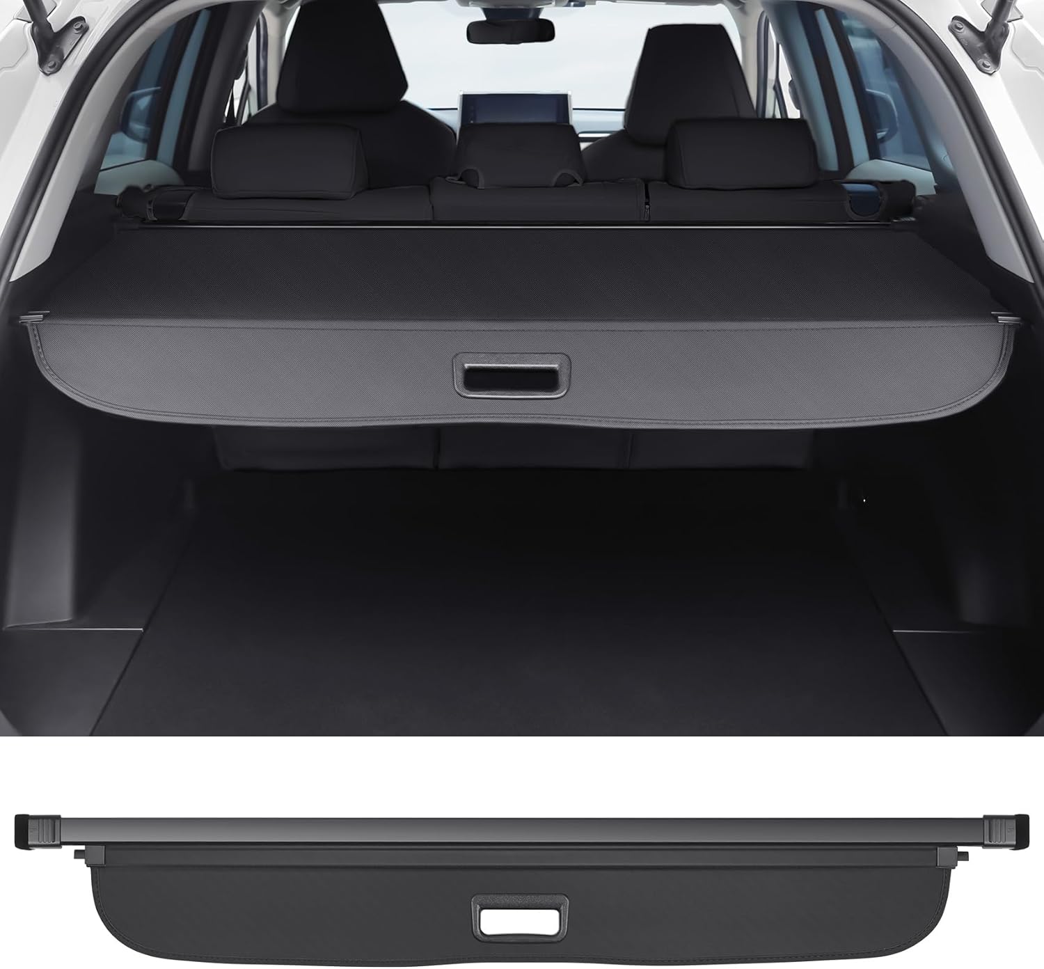 Cargo Cover for 2018-2025 Subaru Crosstrek, Rear Trunk Accessories Cargo Cover Shielding Shade (Canvas)