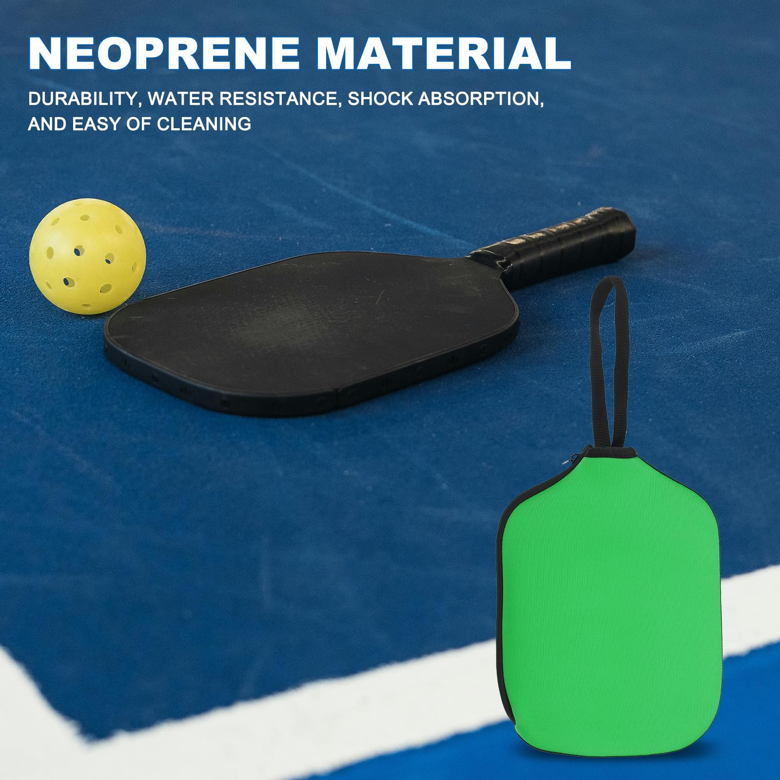 Amazon | PATIKIL ピックルボールパドルカバー ユニバーサル 30x22 cm